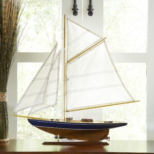 Model Sailboat Decor