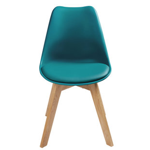 Teal Leather Dining Chair Wayfair Co Uk Quickview