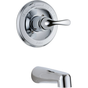 Monitoru00ae One Handle Wall Mount Tub Filler Trim