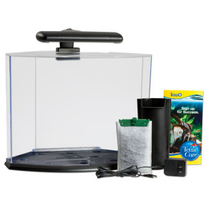 5 Gallon Crescent Aquarium Kit