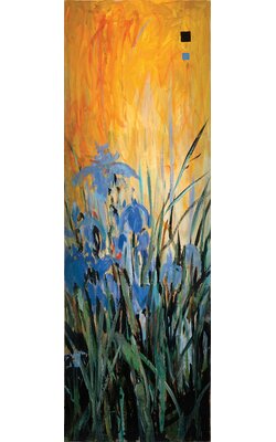 'Golden Winged Garden II' Painting Print on Canvas East Urban Home Size: 48