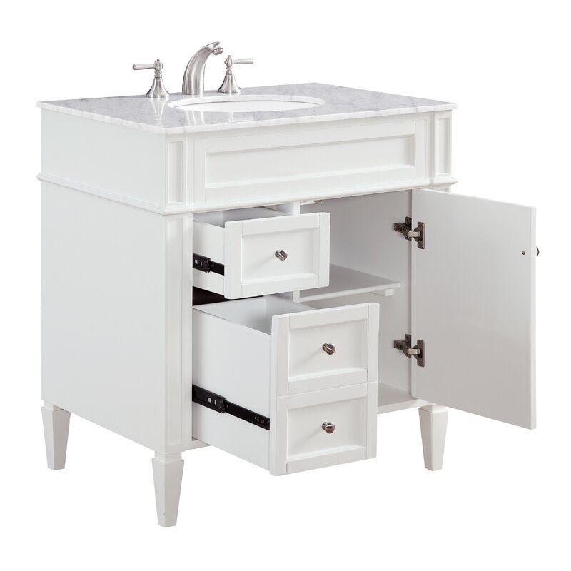 Birch Lane Antionette 32 Single Bathroom Vanity Set Reviews Wayfair