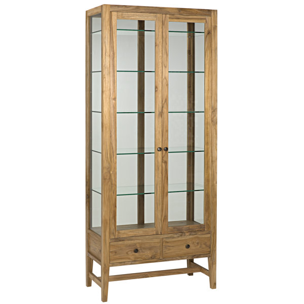 Jared Hutch Curio Cabinet By Noir Herry Up