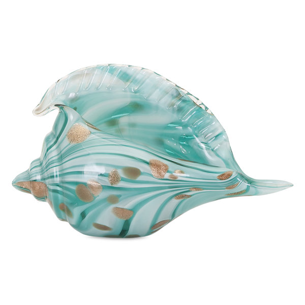 Coastal Glass Shell Sculpture & Reviews Birch Lane