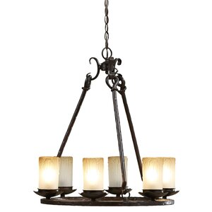 Rowan 6-Light Shaded Chandelier