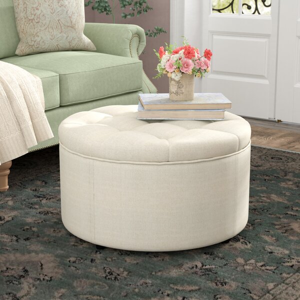Lenore Tufted Storage Ottoman By One Allium Way