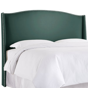 Gisela Nail Button Upholstered Wingback Headboard by Willa Arlo Interiors