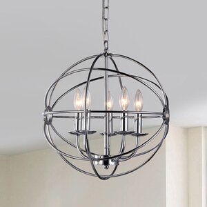 Aidee 5-Light Globe Pendant