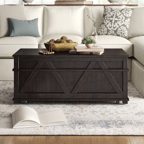 Beacham Coffee Table With Storage By Birch Lane™ Heritage