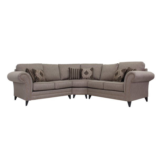 Alberts Symmetrical Sectional By Canora Grey