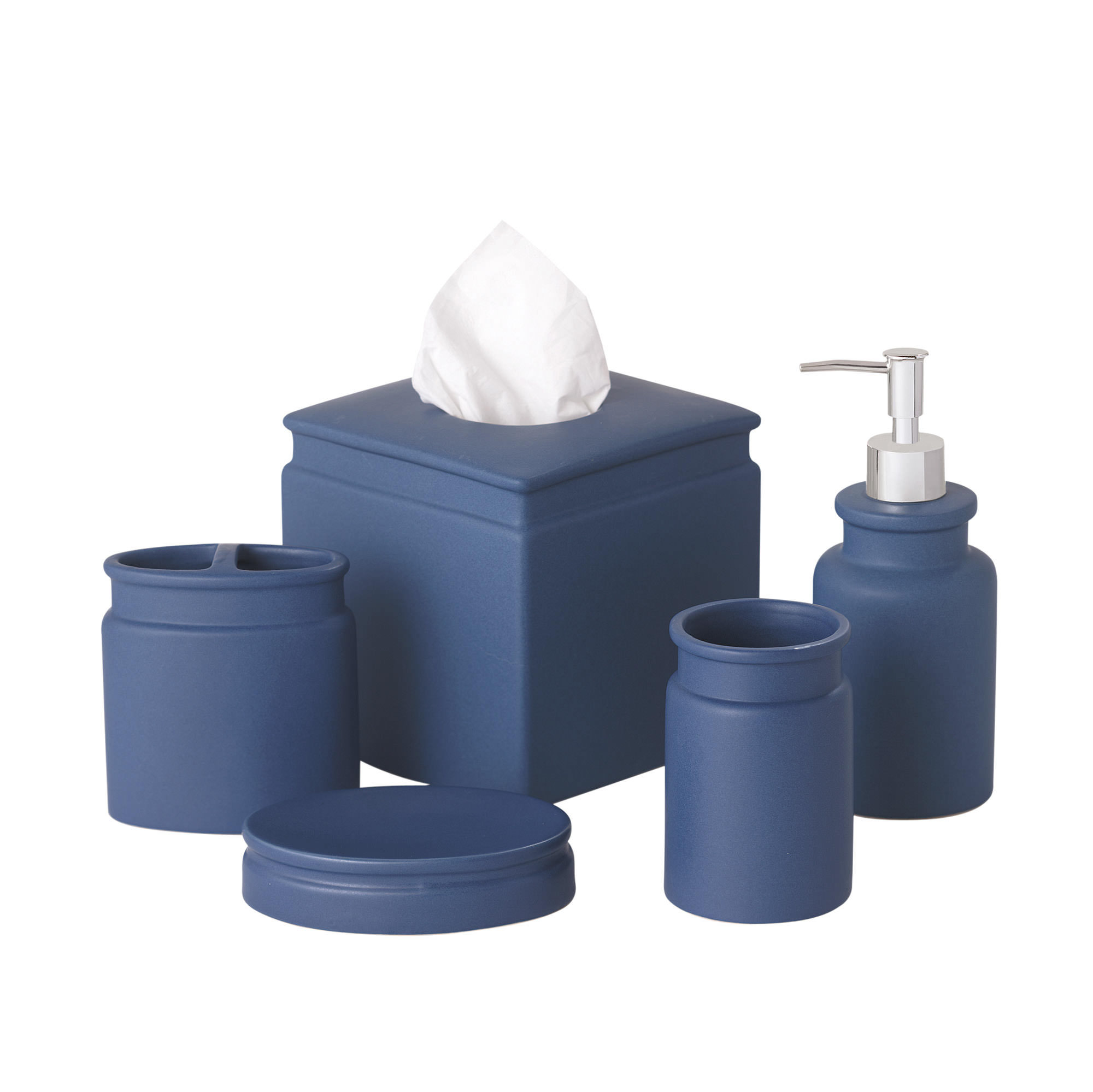 Charlton Home Noemi 5 Piece Bathroom Accessory Set Reviews Wayfair