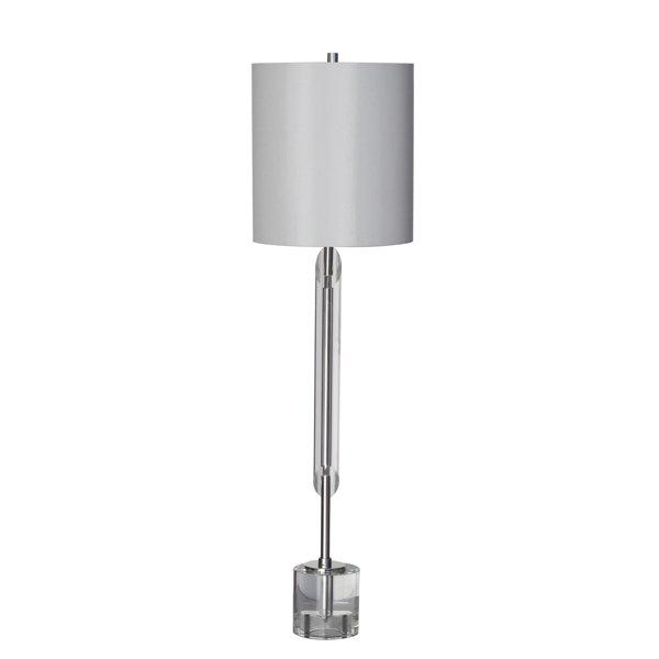Mercedes Cylinder Shade 33 Table Lamp by Orren Ellis