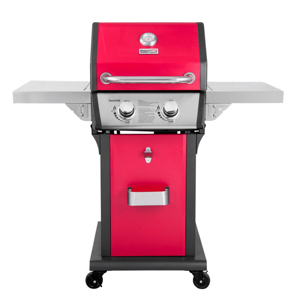 Patio 2-Burner Propane Gas Grill with Side Shelves by Royal Gourmet Corp