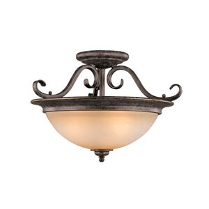 Mont Blanc Semi Flush Mount