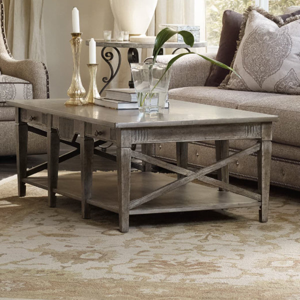 True Vintage Coffee Table with Storage by Hooker Furniture