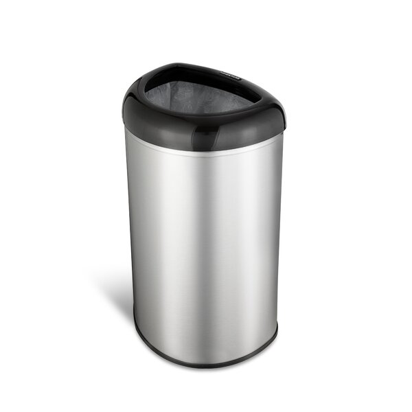 13.2 Gallon Open Top Trash Can by Nine Stars