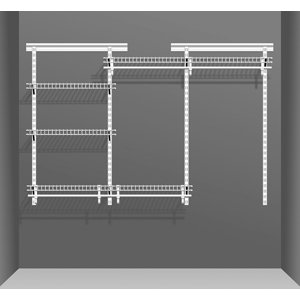 183 cm Kleiderorganisationssystem von Closetmaid