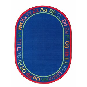 ABC Blue Area Rug