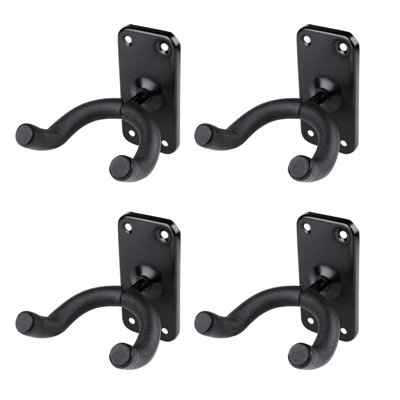 Guitar Hanger Hook Holder Wall Mount For Acoustic Electric Bass GuitarsSet Of 4 Boshen