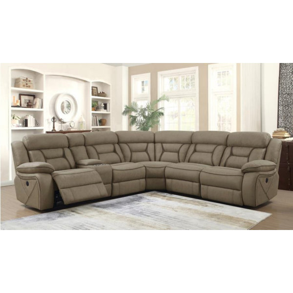Mowgli Reclining Sectional By Latitude Run Coupon