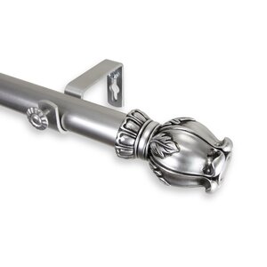 Regent Single Curtain Rod and Hardware Set