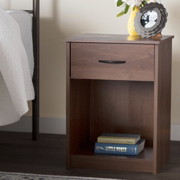 Bowdoin 1 Drawer Nightstand by Andover Mills