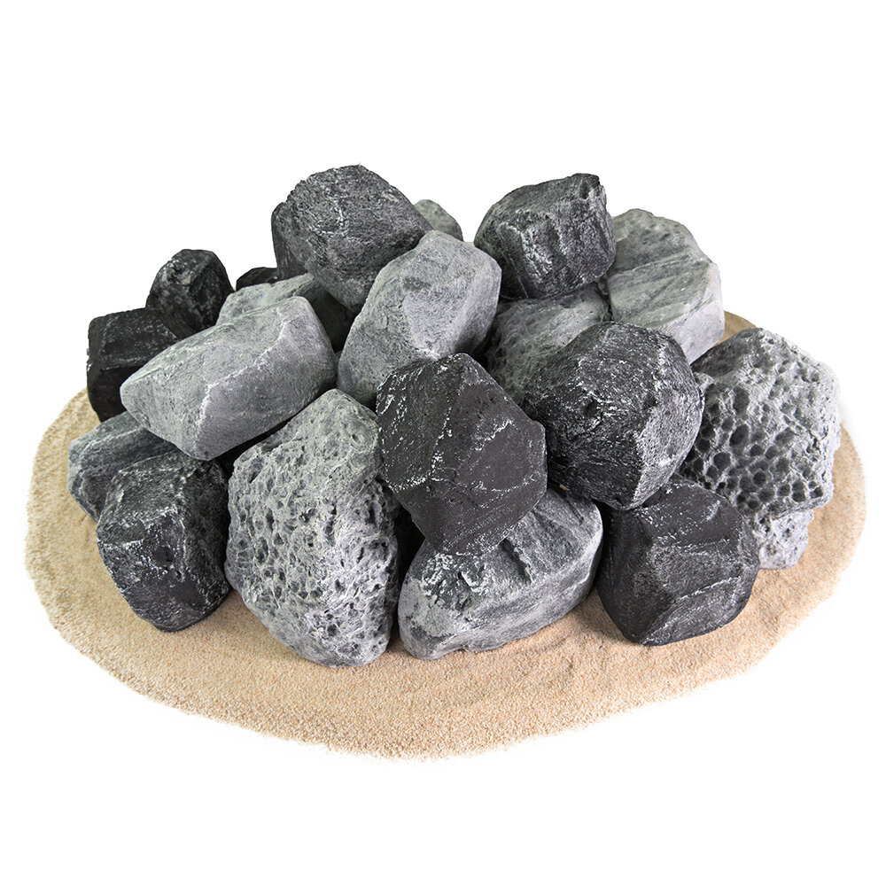 Fire Pit Essentials Ceramic Fire Pit Lava Rocks Wayfair