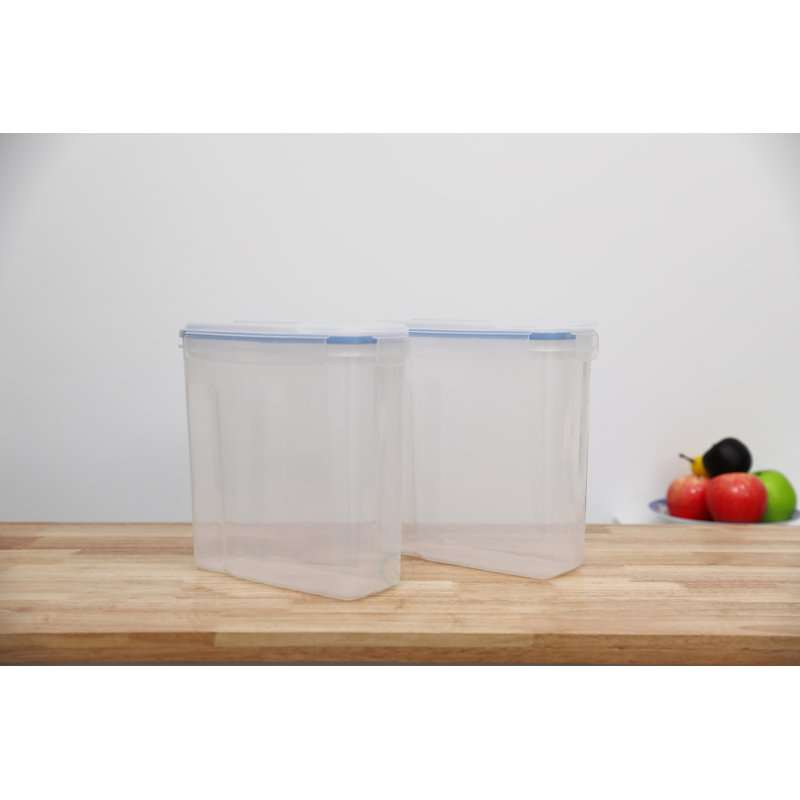 1500ML Copper Clip Top Food Cereal Rice Preserving Glass Jar Storage Canister