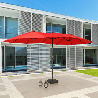 Longs Tides Za Twin 15 X 9 Rectangular Market Umbrella Longs Tides Za Twin 15 X 9