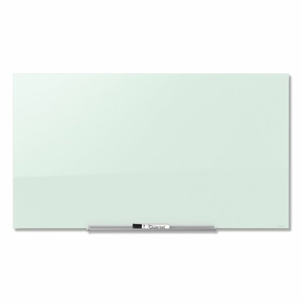 Quartet InvisaMount Wall Mounted Magnetic Glass Board by Acco Brands, Inc.