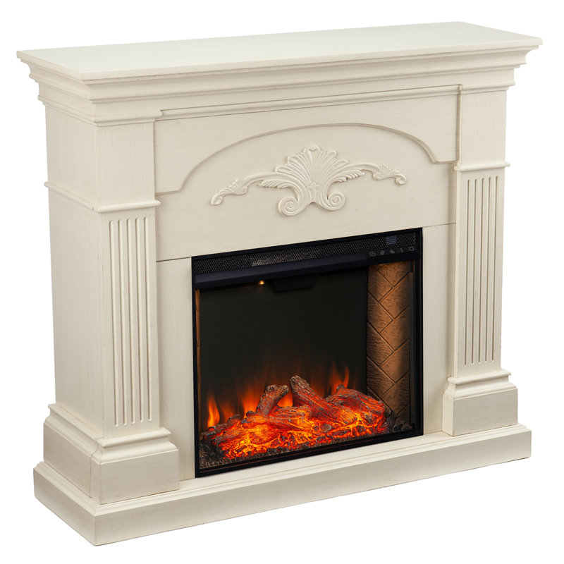 Ebern Designs Sicilian Alexa Enabled Fireplace