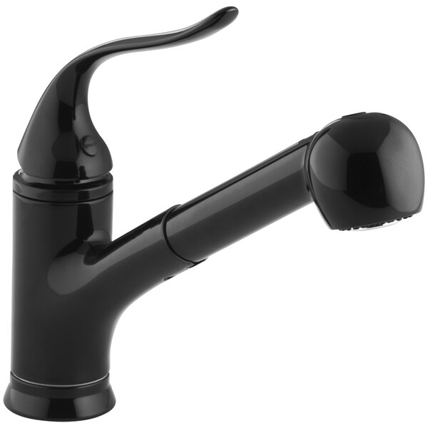 Coralais Pullout Single Handle Kitchen Faucet with MasterClean™ by Kohler
