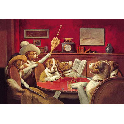 Buyenlarge Dog Poker This Game Is Over By C M Coolidge
