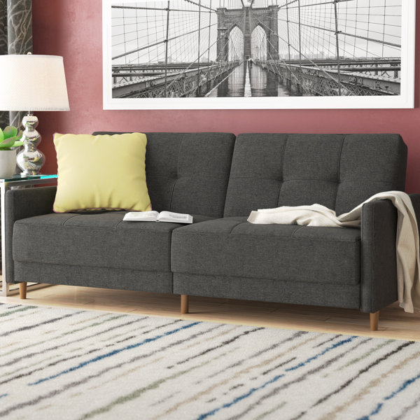 Geraldton Linen Convertible Sofa by Zipcode Design