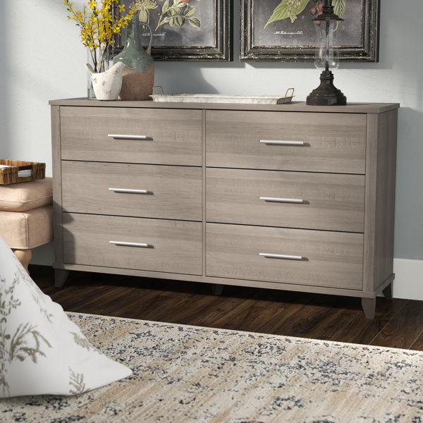 Valencia 6 Drawer Double Dresser by Laurel Foundry