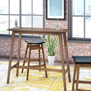 Modern Bar Pub Tables Allmodern Aail Pub Table