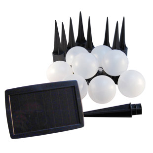 Best Solar 8 -Light String Lighting By LumaBase Outdoor Lighting Solar 8 -Light String Lighting By LumaBase Outdoor Lighting