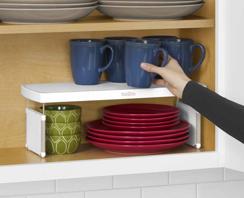 YouCopia Store More Adjustable Shelf Riser & Reviews Wayfair