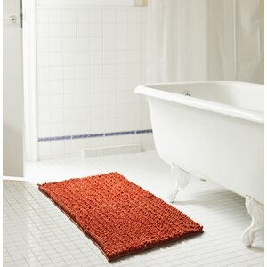 Diondre High Pile Chenille Bath Mat