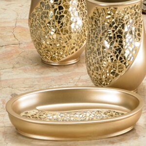 Rivet Champagne Gold Soap Dish