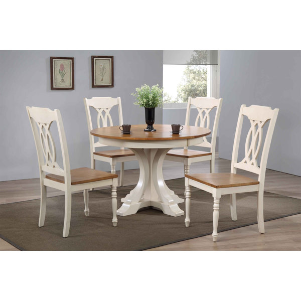 Alisha 5 Piece Solid Wood Dining Set By Alcott Hill Fresh