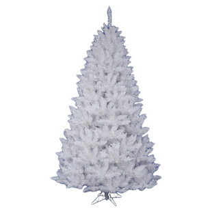 4 Foot White Christmas Trees You Ll Love Wayfair Crystal 4 5 White Spruce Artificial Christmas Tree