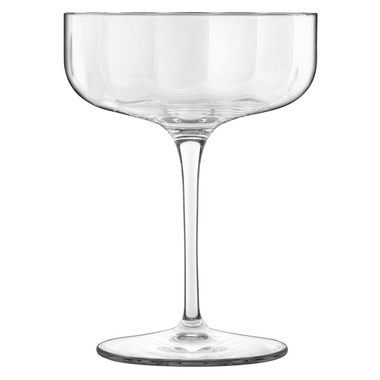 Luigi Bormioli Jazz 300 Ml Crystal Coupe Wayfair Co Uk