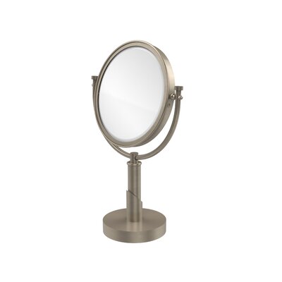 Marnell Table Modern & Contemporary Magnifying Makeup/Shaving Mirror Winston Porter Finish: Antique Pewter, Magnification: 5x