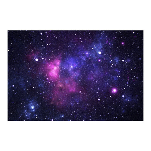 Galaxy 2.55m x 384cm Wallpaper East Urban Home