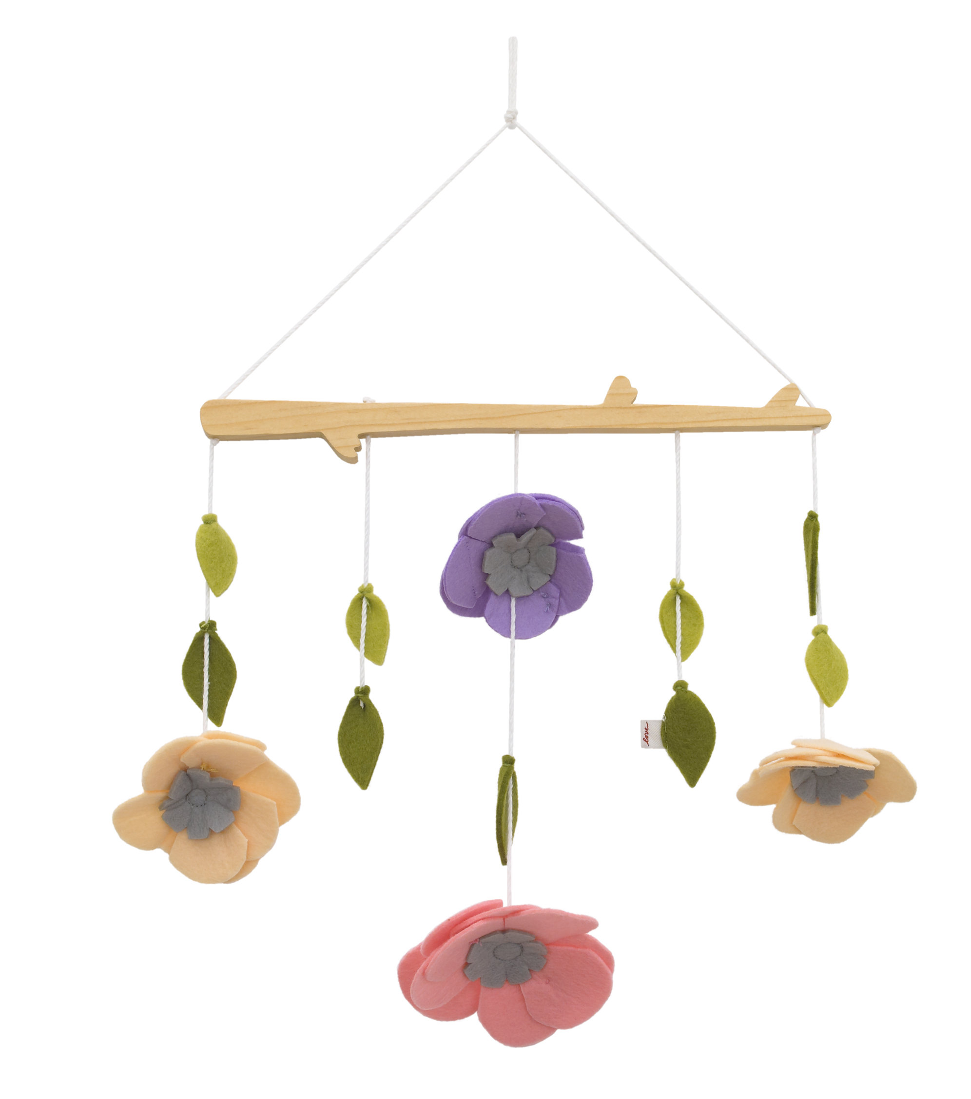 Ed Ellen Degeneres Painterly Floral Nursery Ceiling Mobile Wayfair