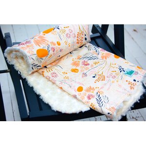 Wispy Daybreak Aura Cuddle Minky Baby Blanket