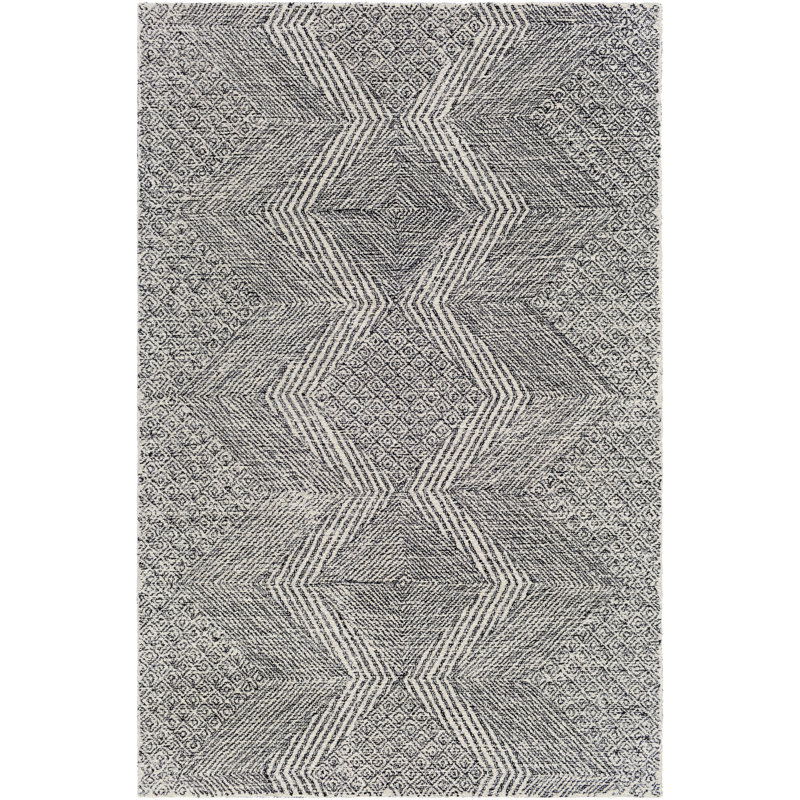 Bungalow Rose Wilsonville Southwestern Handmade Tufted Wool Bungalow Rose Wilsonville Southwestern