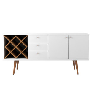 Lemington Wine Rack Sideboard Buffet Table Reviews Allmodern