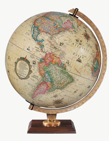 Carlyle World Globe by Replogle Globes